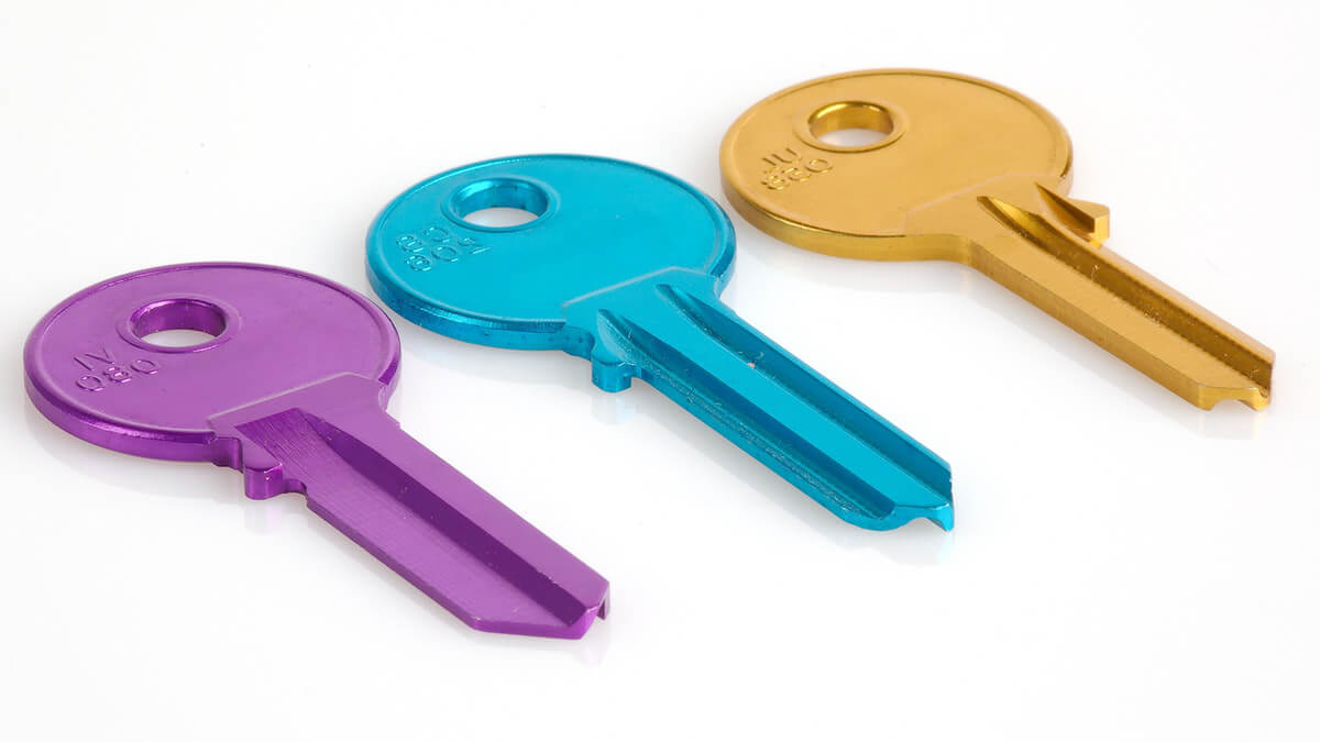Colorful Security Keys
