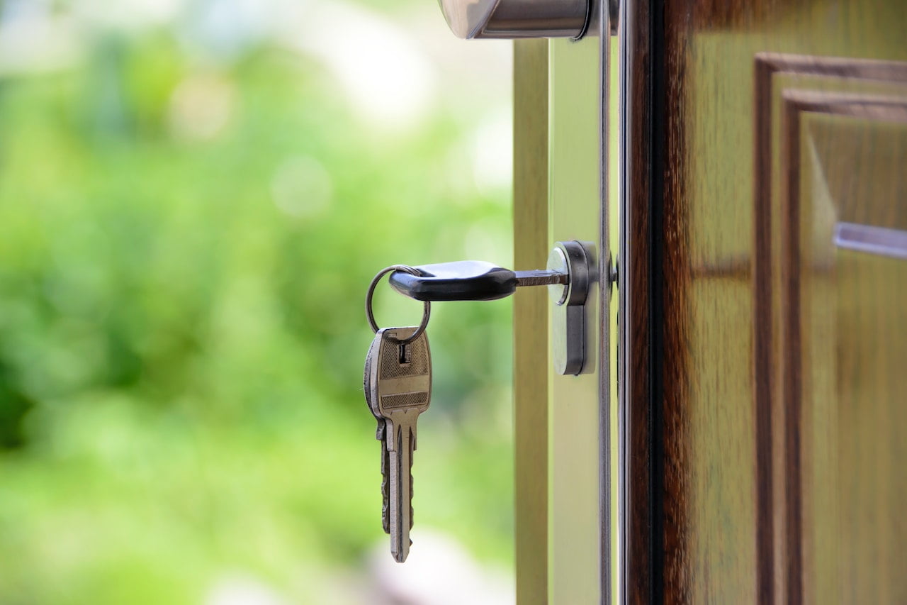house door lock key